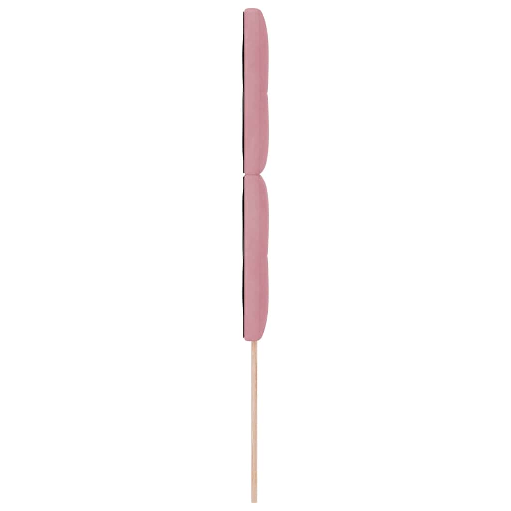 Fejtámla Rózsaszín 90 cm Bársony