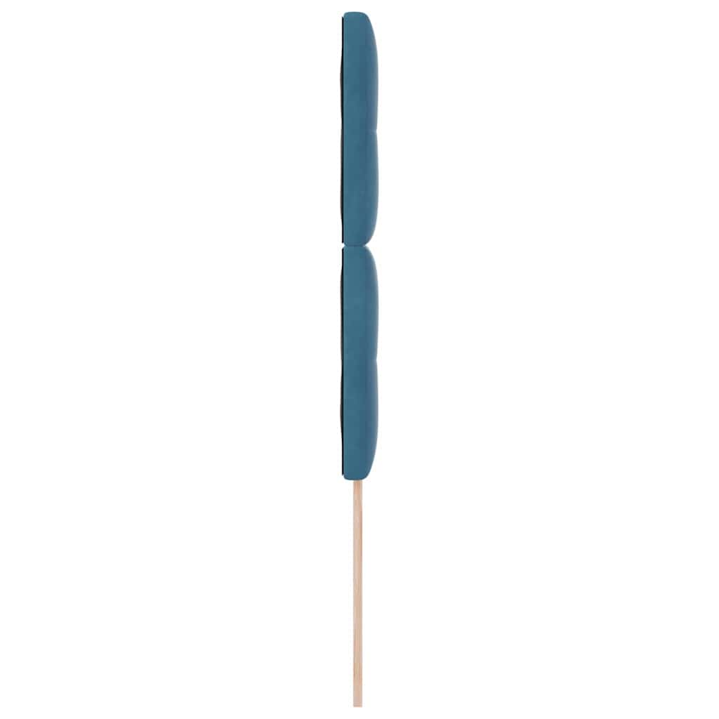 Fejtámla Sötét kék 100 cm Bársony