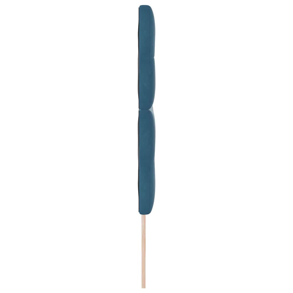 Fejtámla Sötét kék 144 cm Bársony