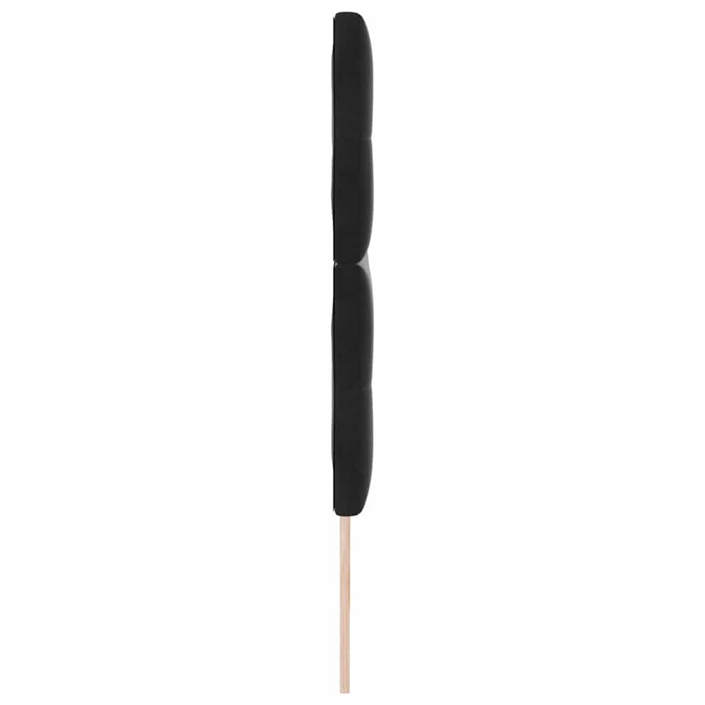 Fejtámla Fekete 180 cm Bársony