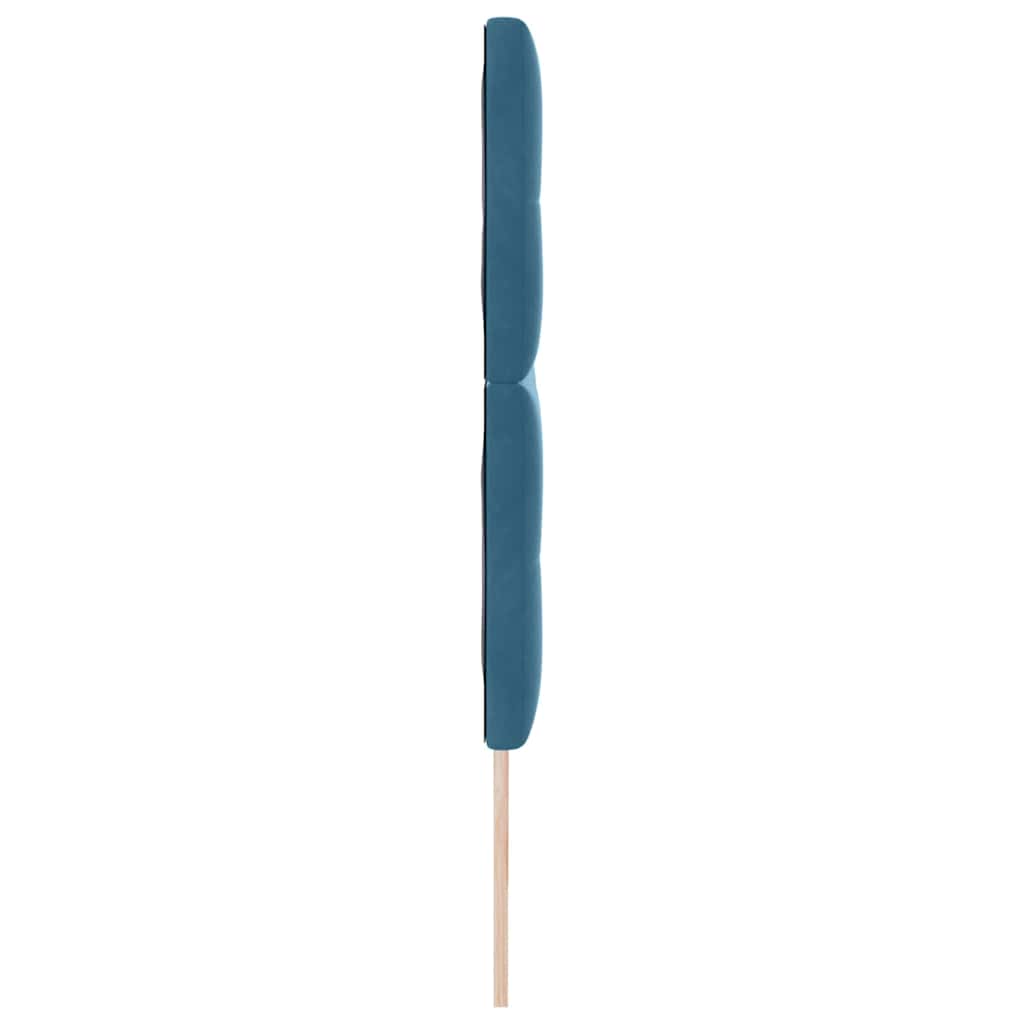 Fejtámla Sötét kék 180 cm Bársony