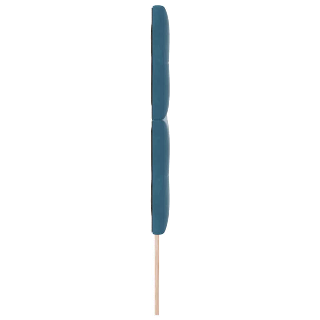Fejtámla Sötét kék 200 cm Bársony