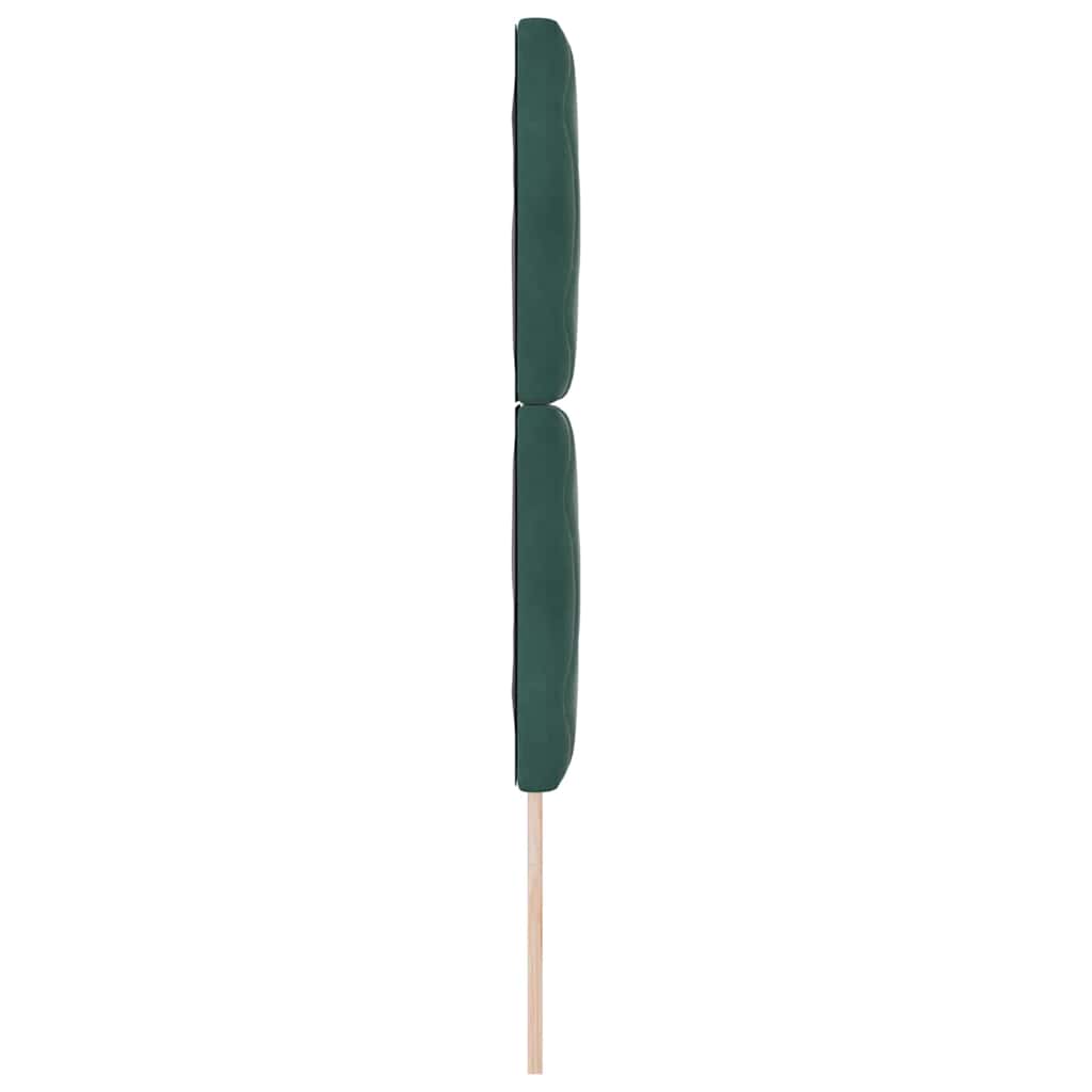 Fejtámla Sötétzöld 80 cm Bársony