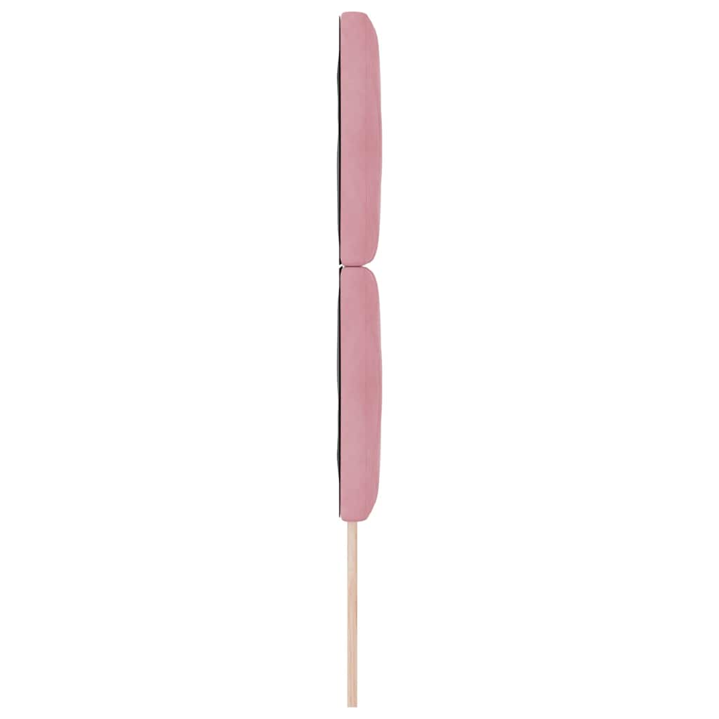 Fejtámla Rózsaszín 80 cm Bársony