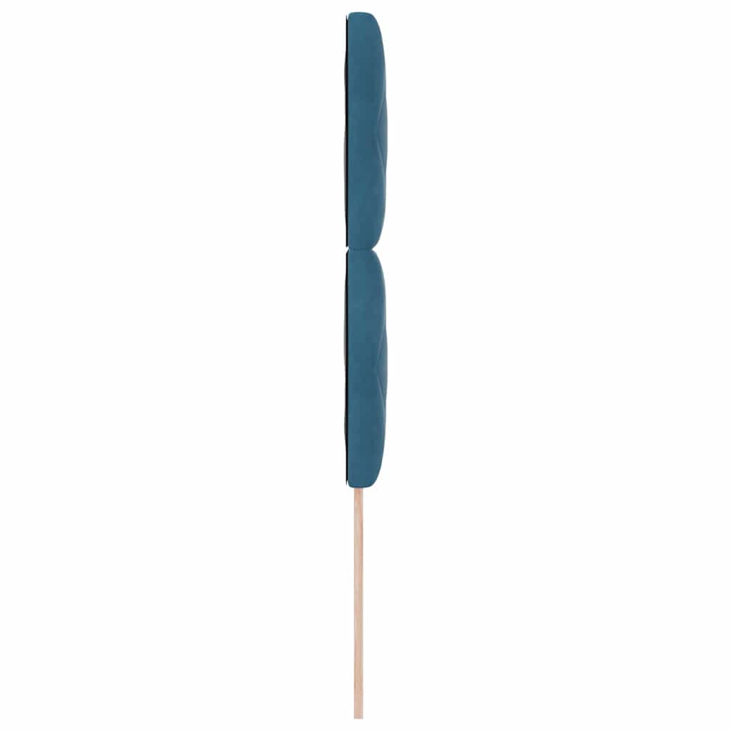 Fejtámla Sötét kék 90 cm Bársony