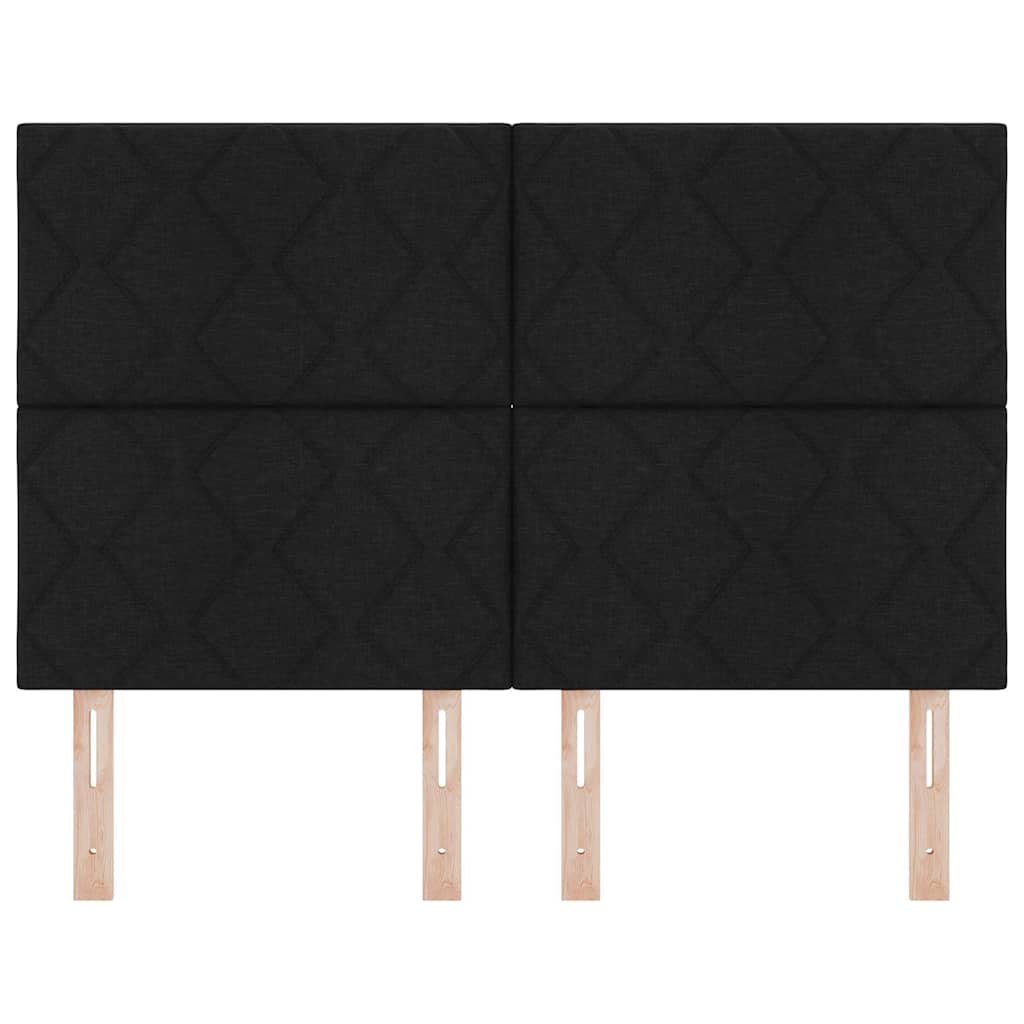 Fejtámla Fekete 160 cm szövet