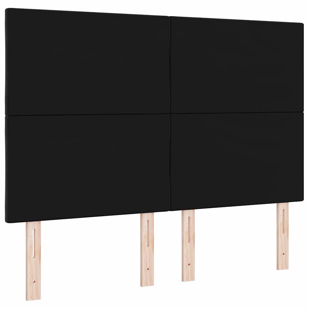 Fejtámla Fekete 160 cm Bársony