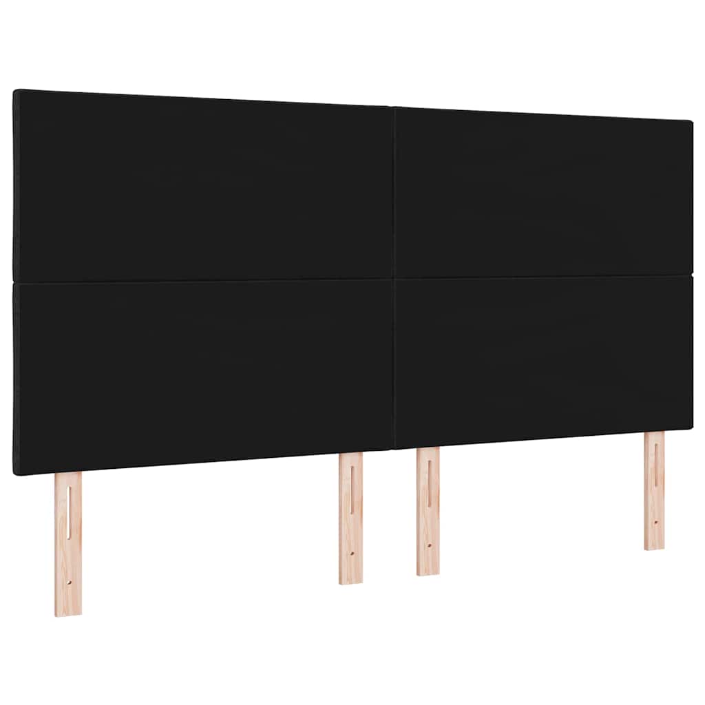 Fejtámla Fekete 180 cm szövet