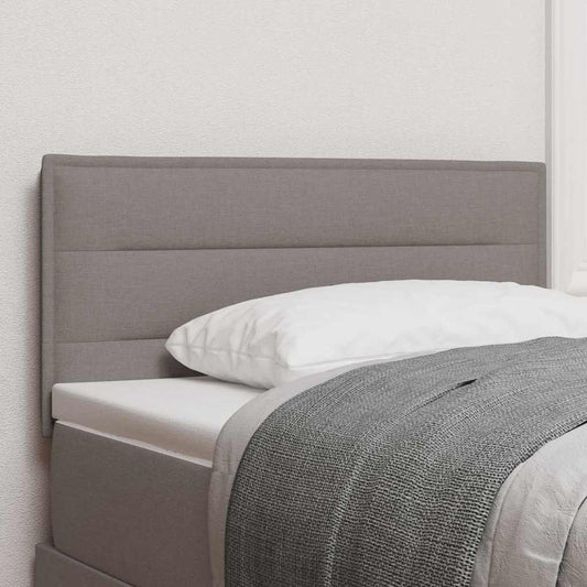 LED ágytámla LED szalagokkal fejtámlával Tópszínű 80 cm szövet