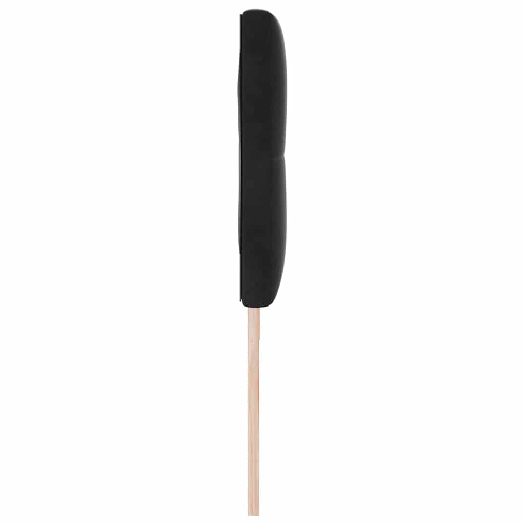 LED ágytámla LED szalagokkal Fekete 180 cm Bársony