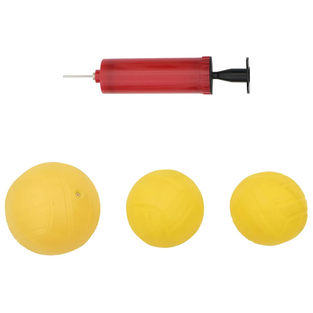 Roundnet 3 golyóból és extra pumpából álló készlet Ø90x20 cm