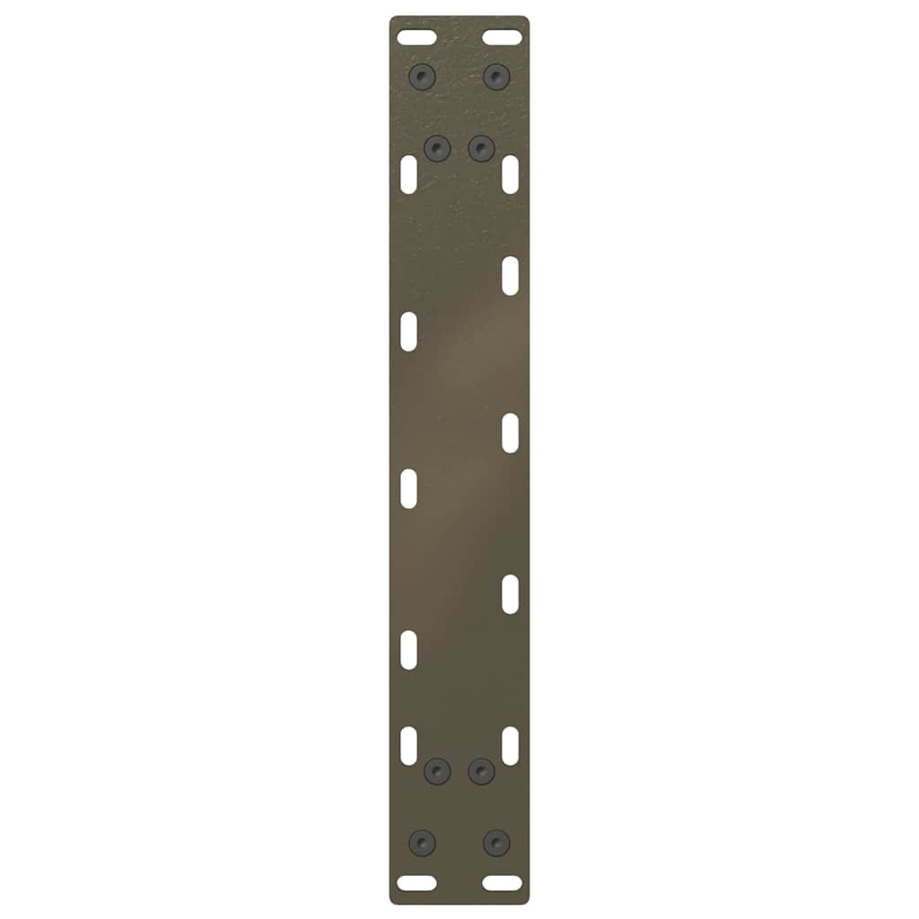2 db U alakú natúr acél dohányzóasztal láb 28 x (42-43) cm