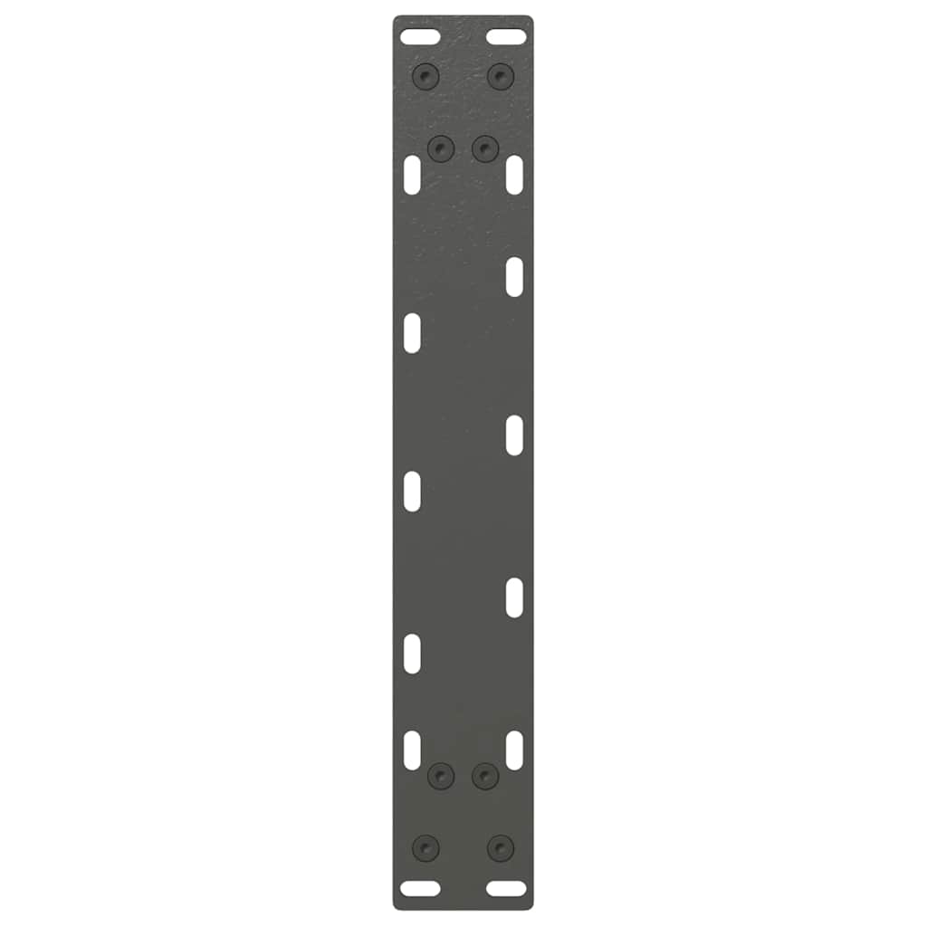 2 db antracitszürke U-alakú acél dohányzóasztal láb 38x(42-43) cm