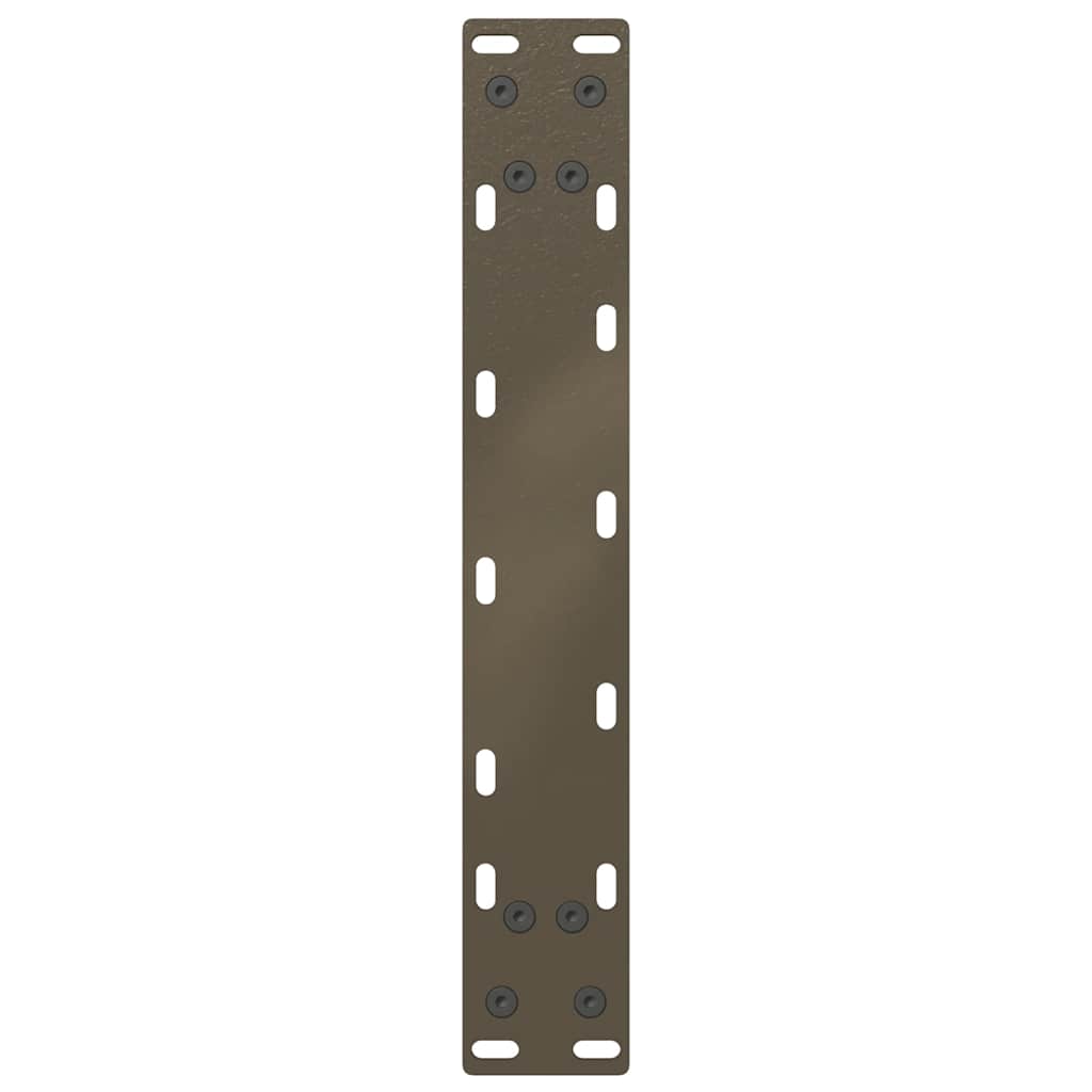 2 db U alakú natúr acél dohányzóasztal láb 38x(42-43) cm