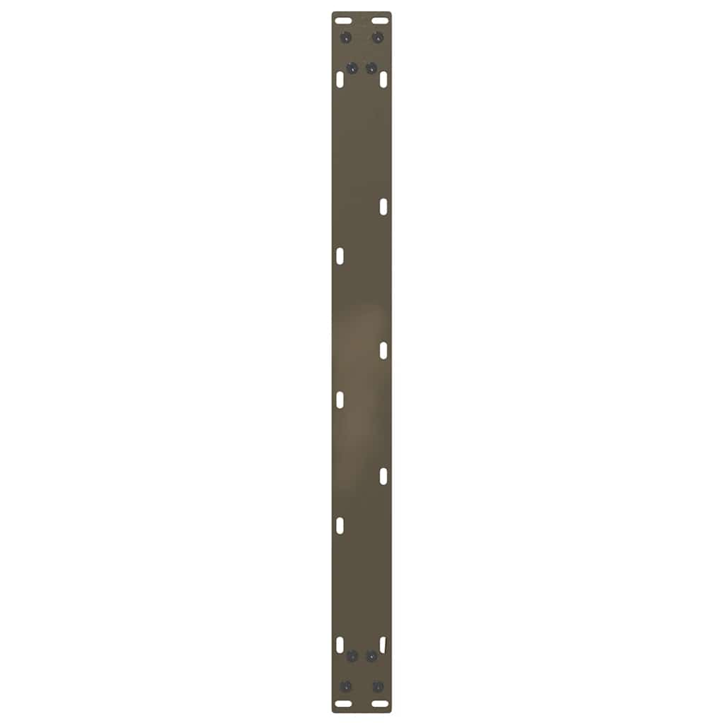 2 db U alakú natúr acél dohányzóasztal láb 70 x (42-43) cm
