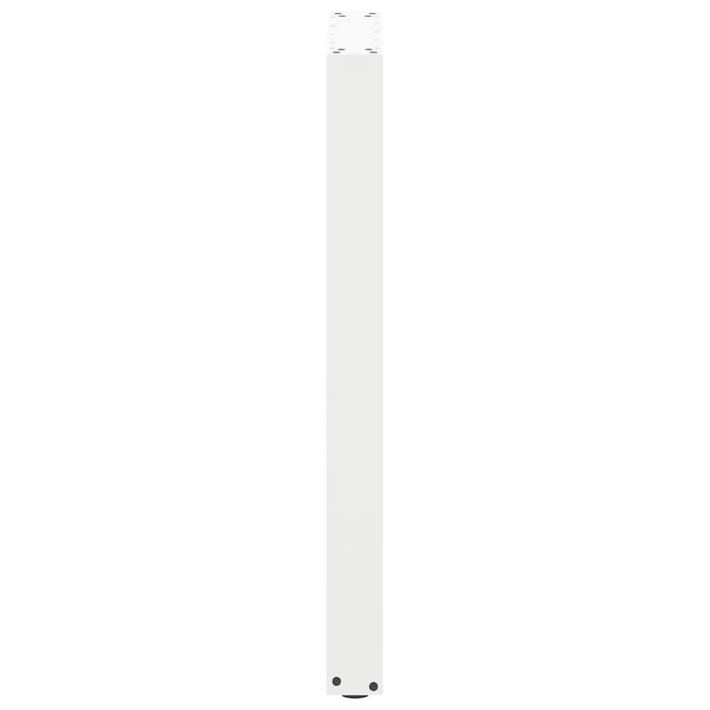 2 db U alakú bárasztalláb, fehér, 40 x (90-91) cm, acél