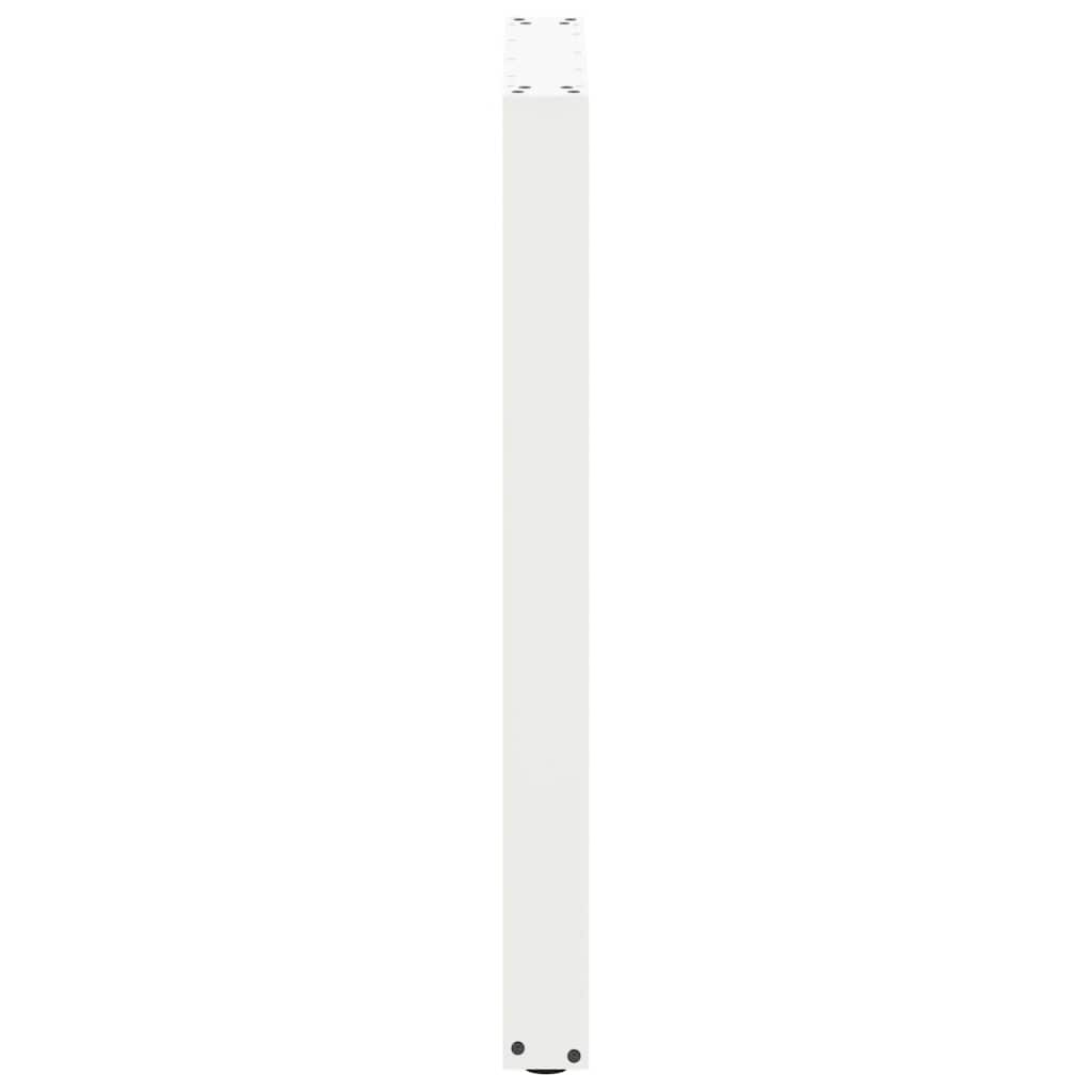 2 db U alakú bárasztalláb fehér 60x(90-91) cm acél