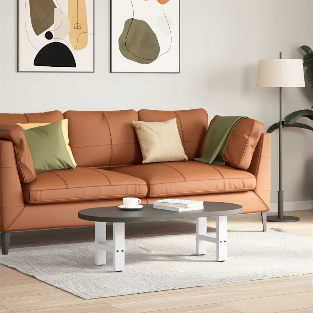 2 db fehér dohányzóasztal láb 30 x (30-31) cm acél