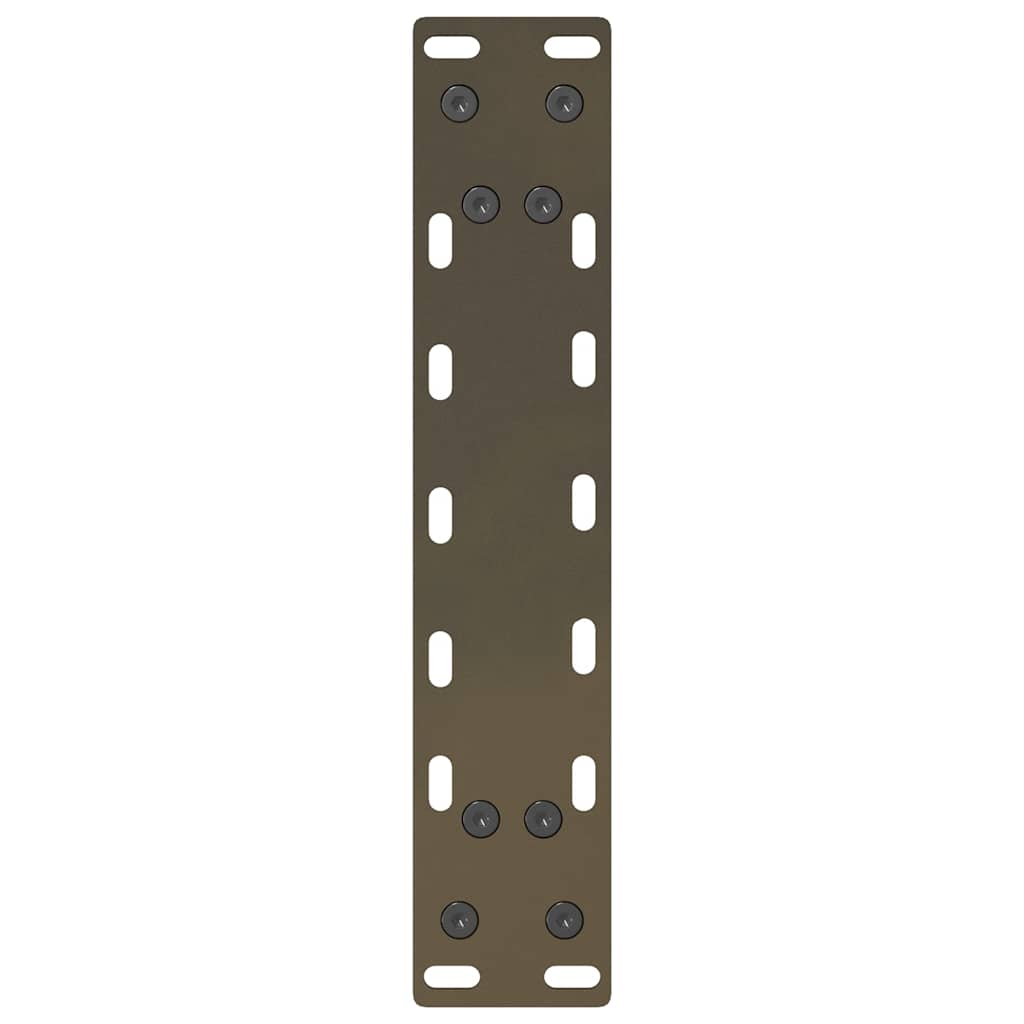 2 db natúr acél dohányzóasztal láb 30 x (30-31) cm acél