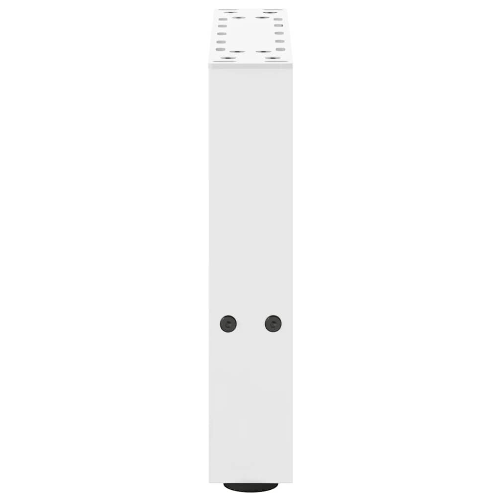 2 db fehér dohányzóasztal láb 40 x (30-31) cm acél