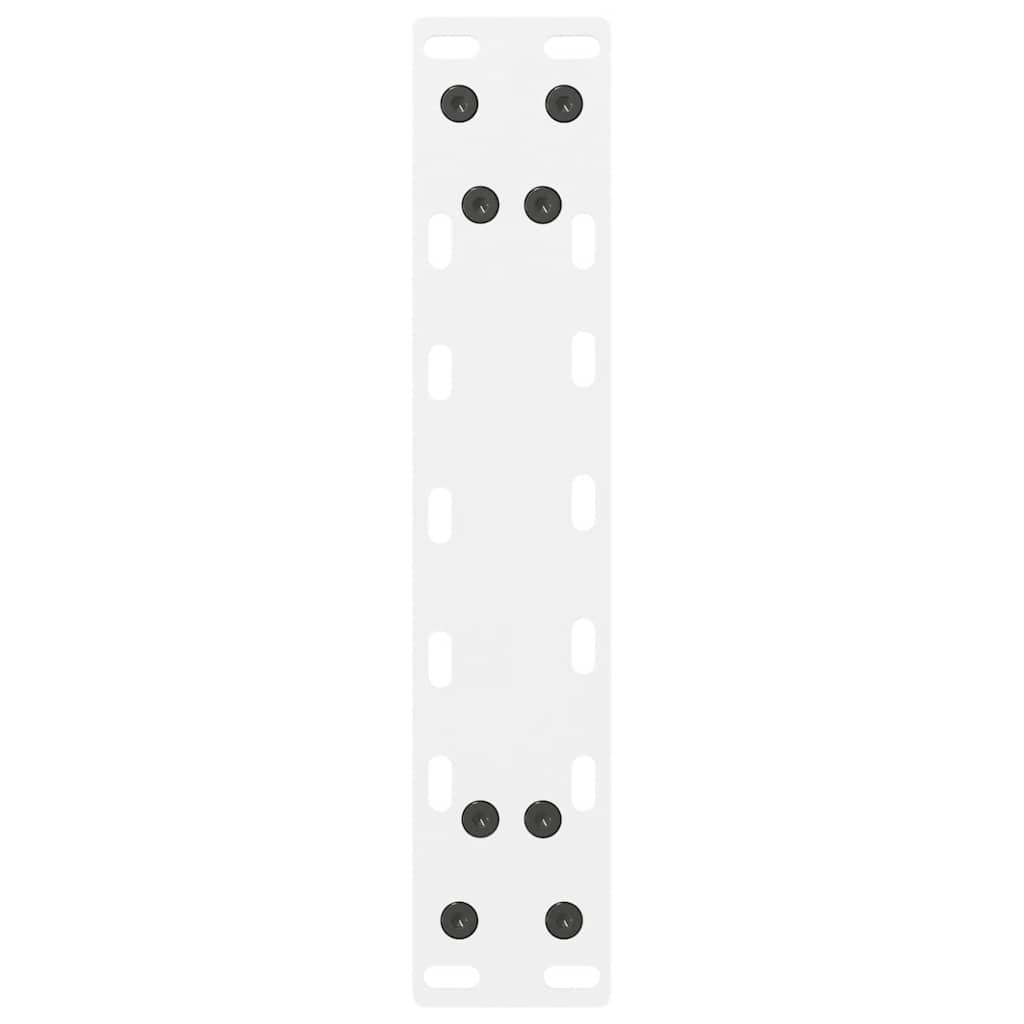 2 db fehér dohányzóasztal láb 40 x (30-31) cm acél