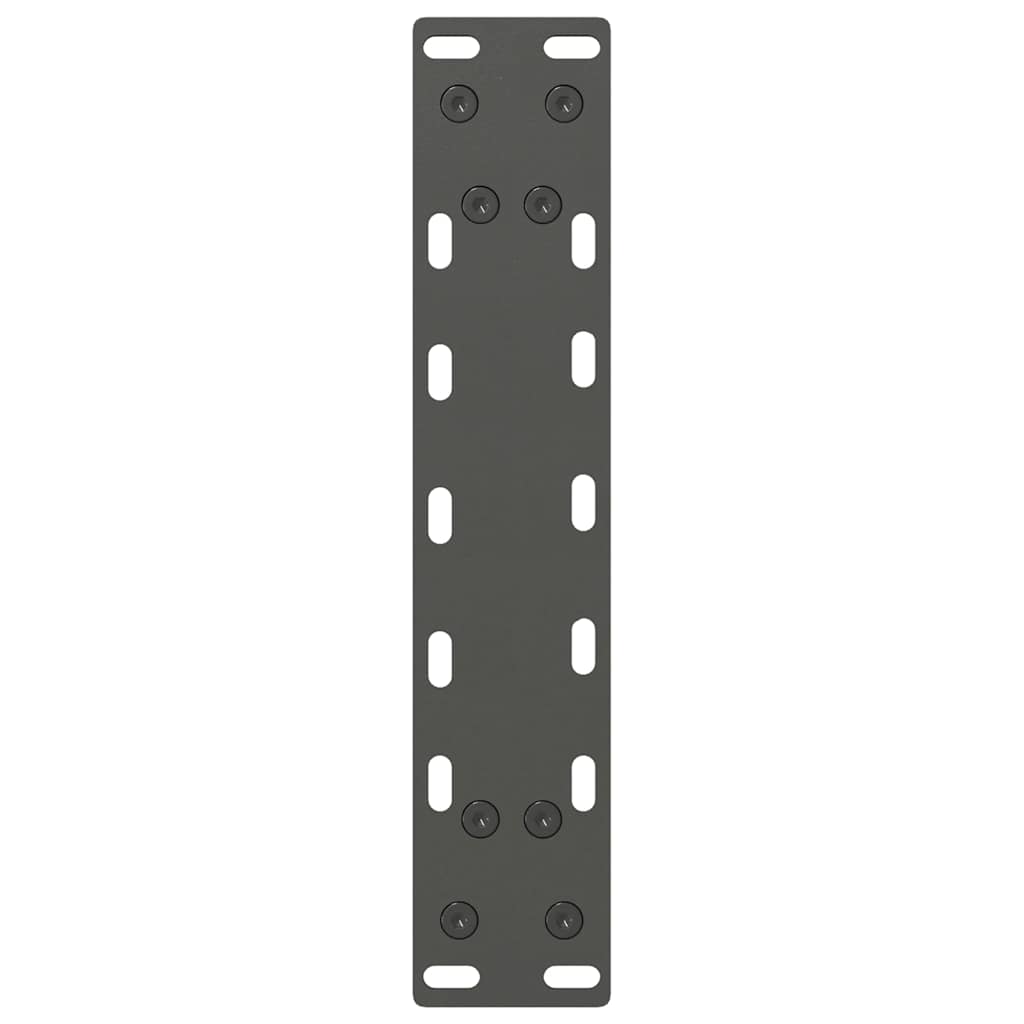 2 db antracitszürke acél dohányzóasztal láb 40x(30-31) cm