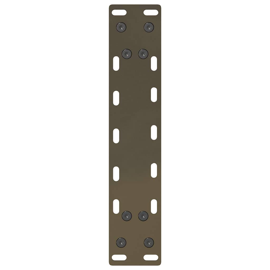 2 db natúr acél dohányzóasztal láb 40 x (30-31) cm acél