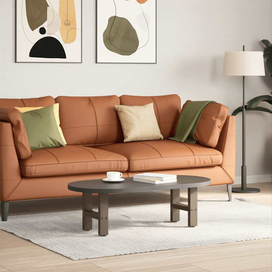 2 db natúr acél dohányzóasztal láb 40 x (30-31) cm acél