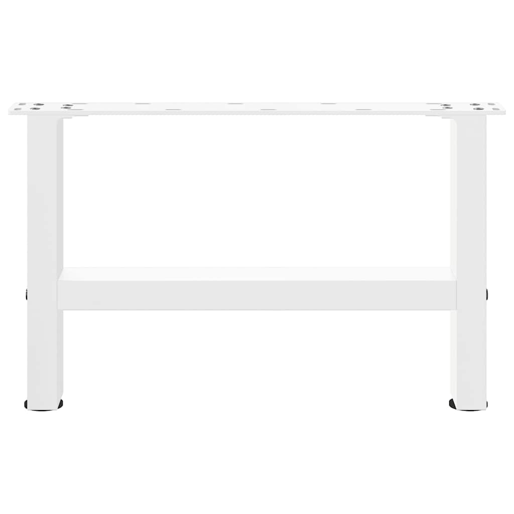 2 db fehér dohányzóasztal láb 50 x (30-31) cm acél