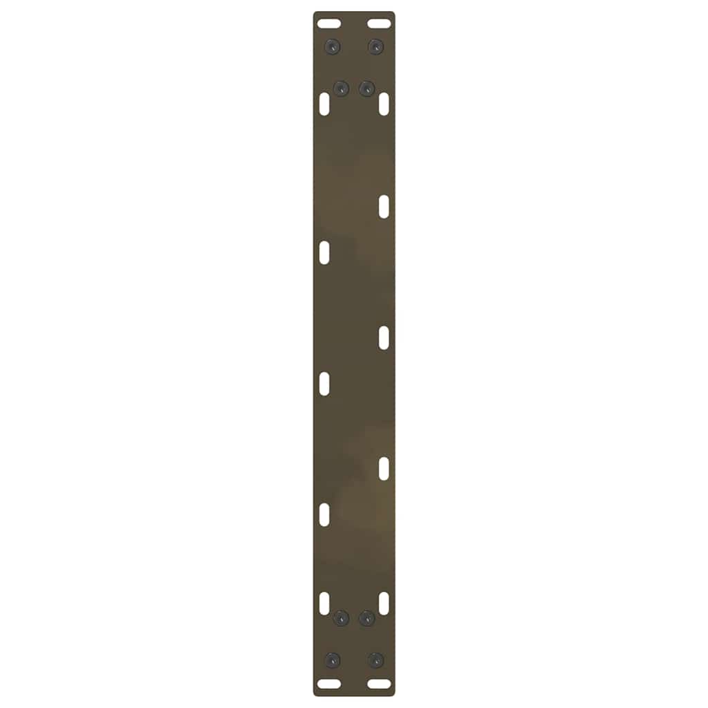 2 db natúr acél dohányzóasztal láb 50 x (30-31) cm acél