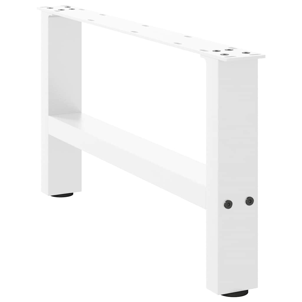 2 db fehér dohányzóasztal láb 70 x (30-31) cm acél