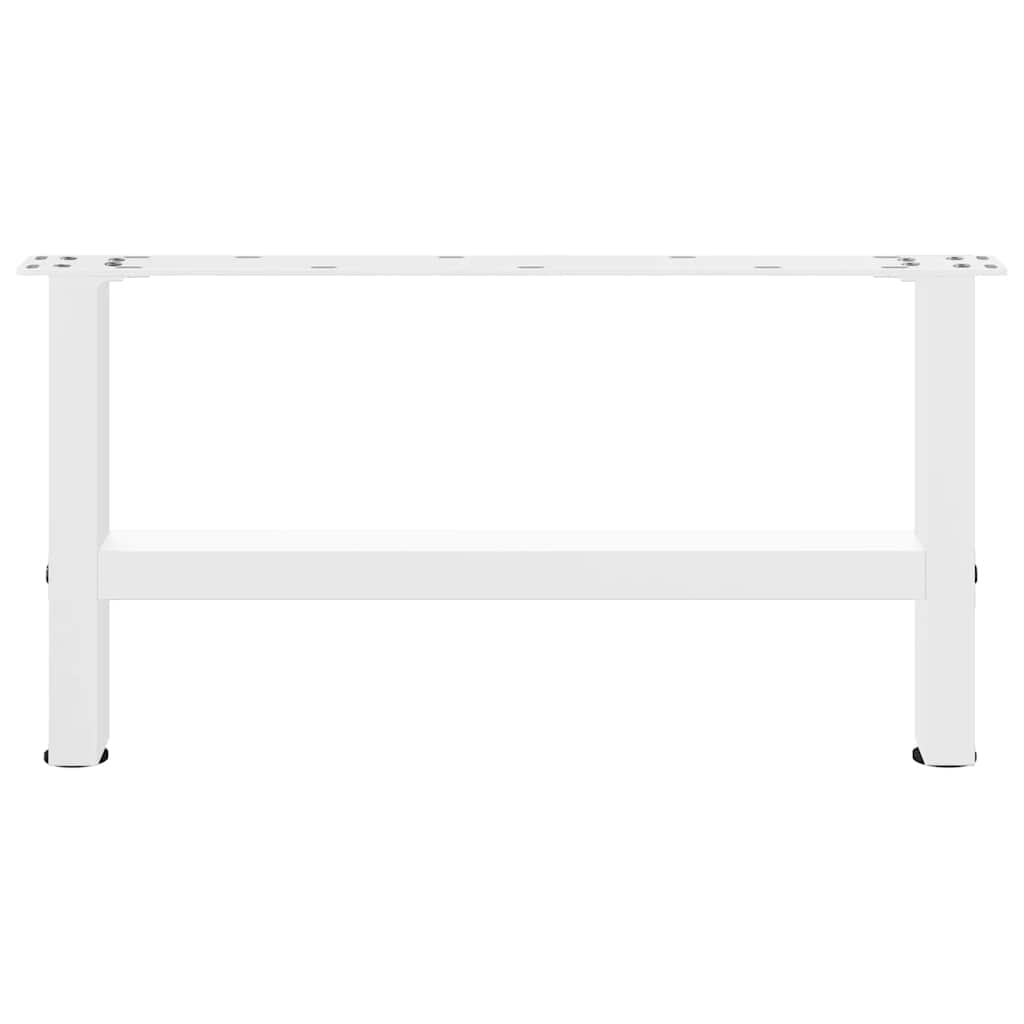 2 db fehér dohányzóasztal láb 70 x (30-31) cm acél