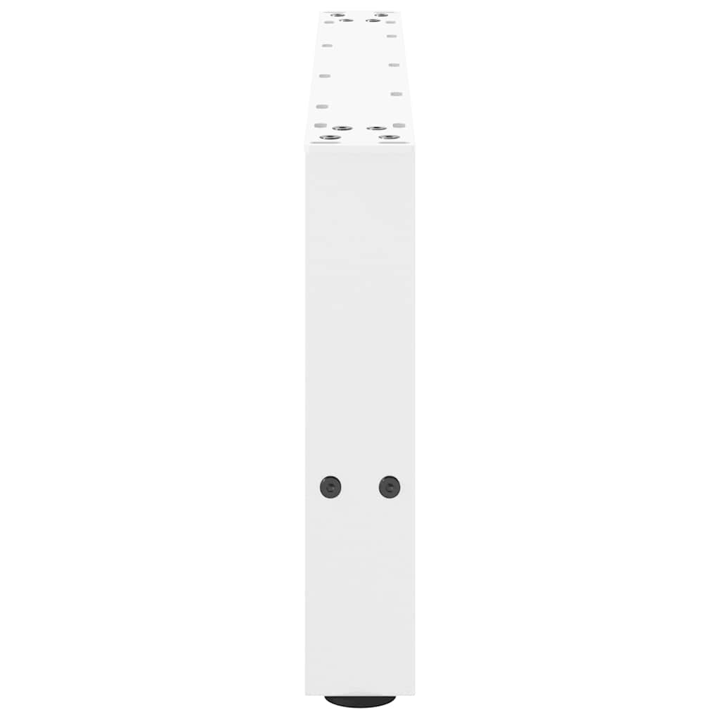 2 db fehér dohányzóasztal láb 70 x (30-31) cm acél