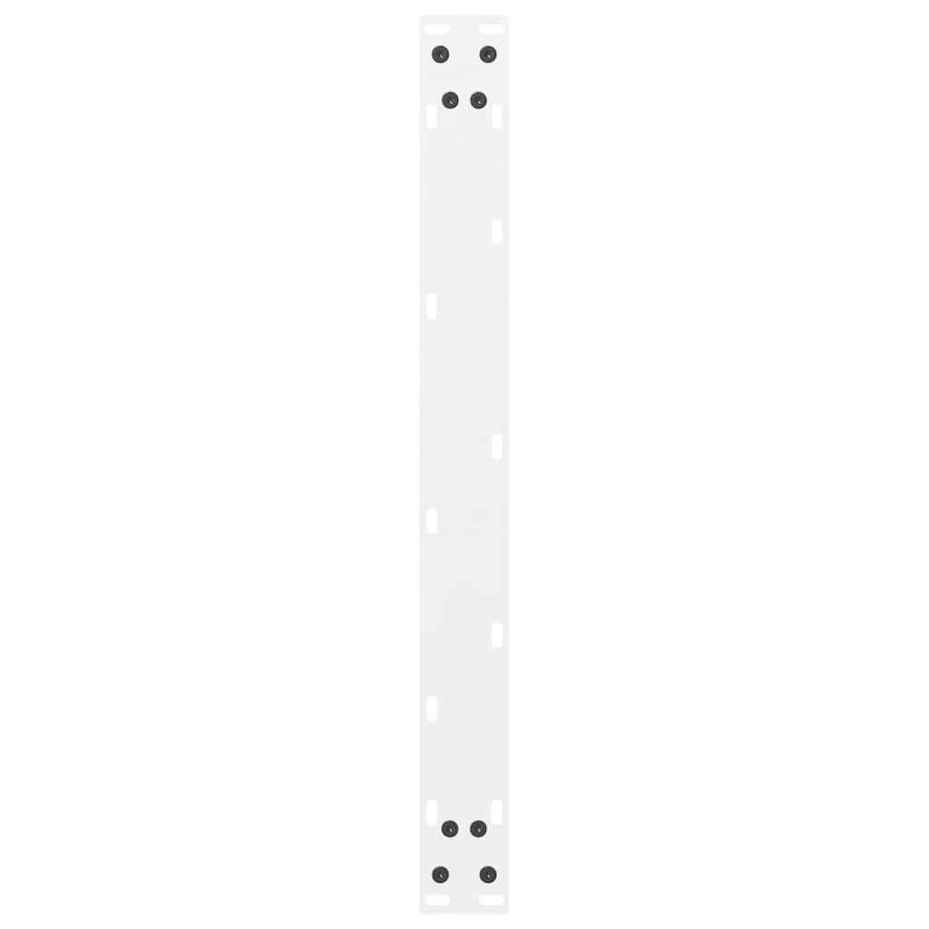 2 db fehér dohányzóasztal láb 70 x (30-31) cm acél