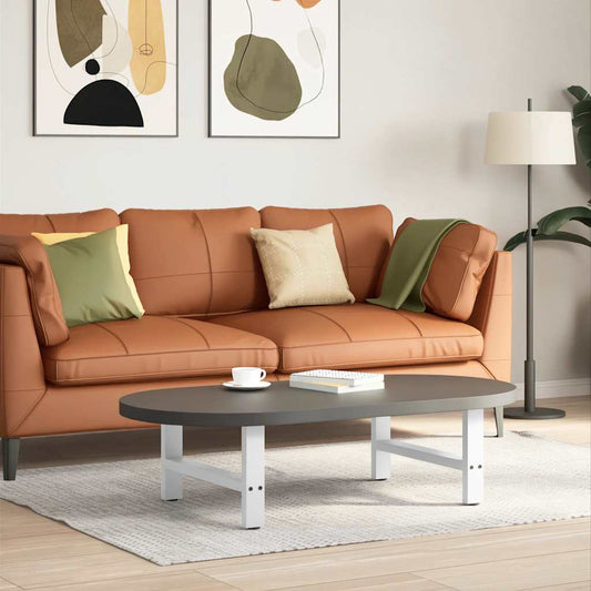 2 db fehér dohányzóasztal láb 70 x (30-31) cm acél