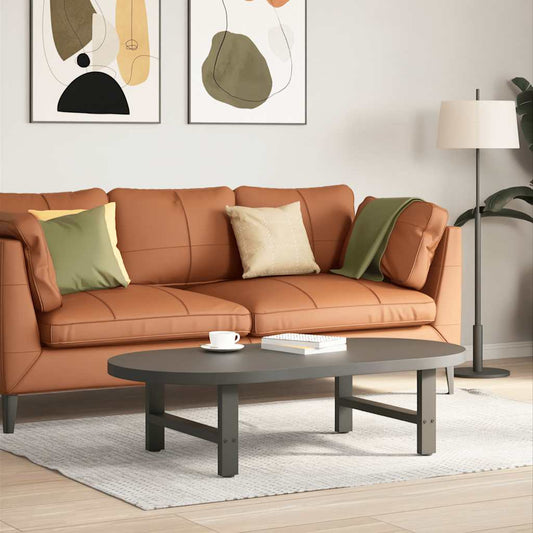 2 db antracitszürke acél dohányzóasztal láb 70 x (30-31) cm