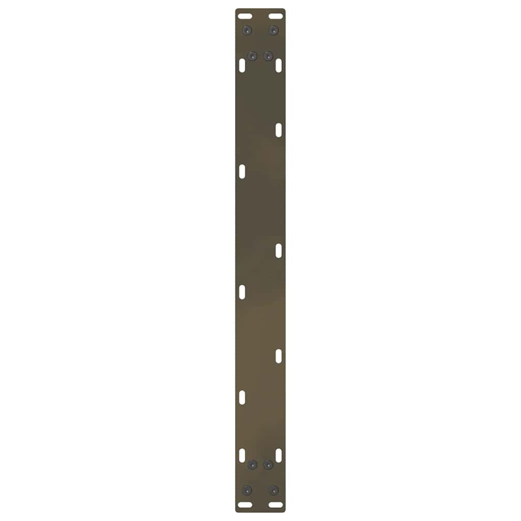 2 db natúr acél dohányzóasztal láb 70 x (30-31) cm acél