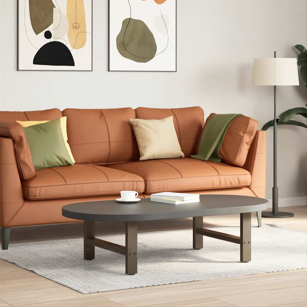 2 db natúr acél dohányzóasztal láb 70 x (30-31) cm acél