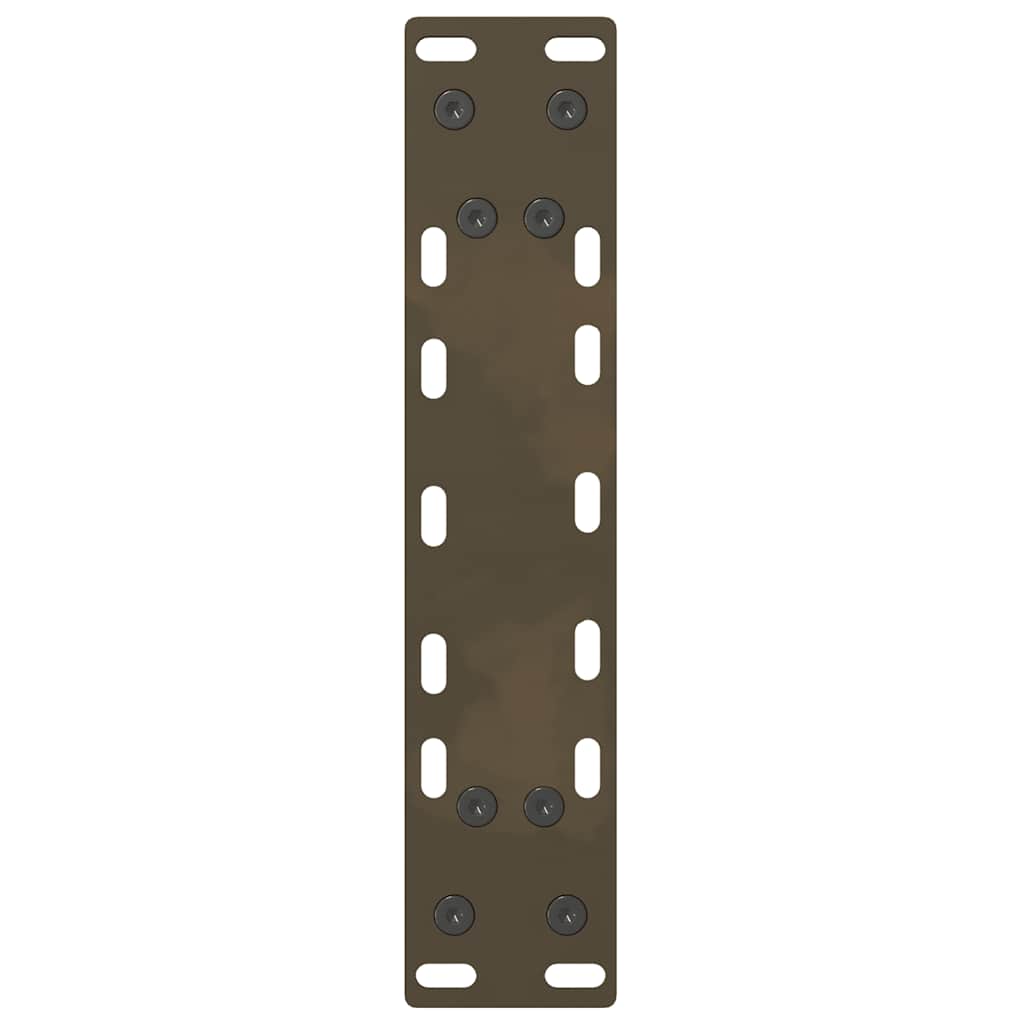 2 db natúr acél dohányzóasztal láb 28 x (42-43) cm acél