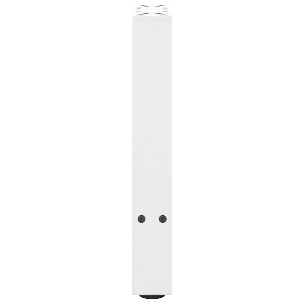 2 db fehér dohányzóasztal láb 38 x (42-43) cm acél