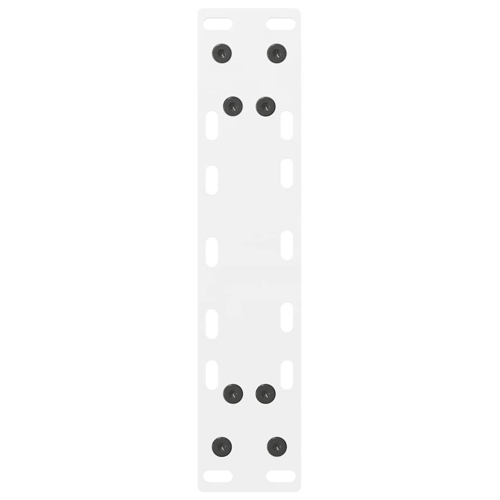 2 db fehér dohányzóasztal láb 38 x (42-43) cm acél