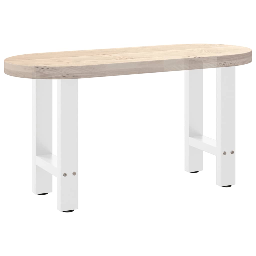 2 db fehér dohányzóasztal láb 38 x (42-43) cm acél