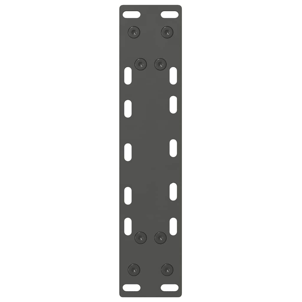2 db antracitszürke acél dohányzóasztal láb 38x(42-43) cm