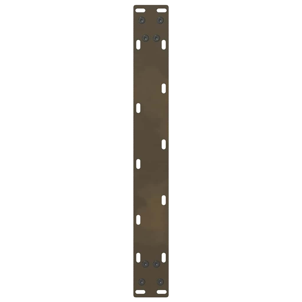 2 db natúr acél dohányzóasztal láb 60 x (42-43) cm acél
