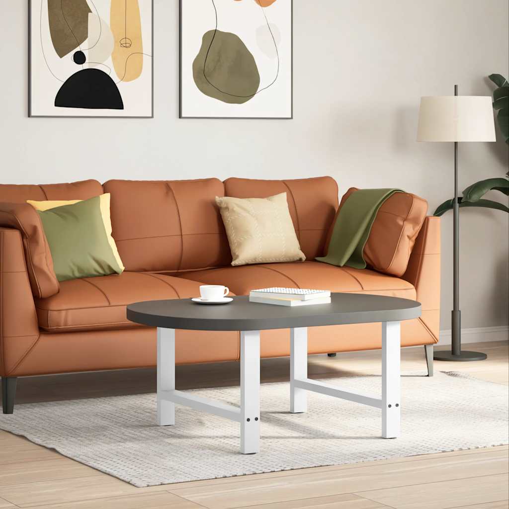 2 db fehér dohányzóasztal láb 70 x (42-43) cm acél