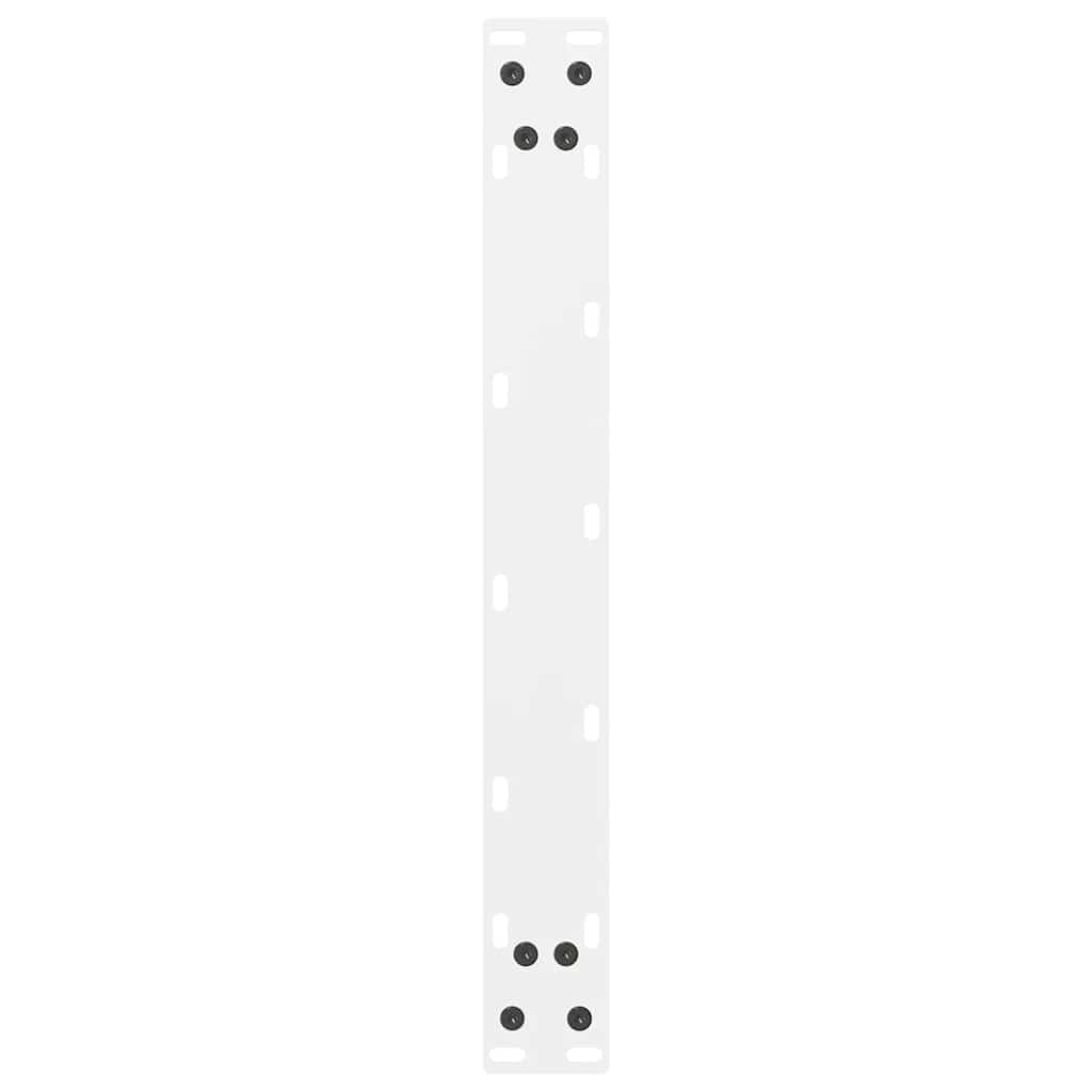 2 db fehér dohányzóasztal láb 70 x (42-43) cm acél