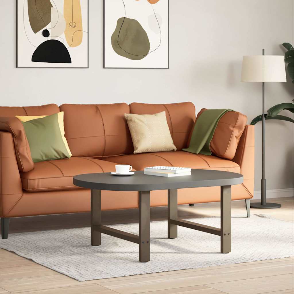 2 db natúr acél dohányzóasztal láb 70 x (42-43) cm acél