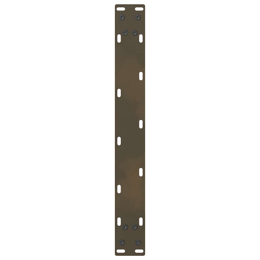 2 db natúr acél dohányzóasztal láb 70 x (42-43) cm acél