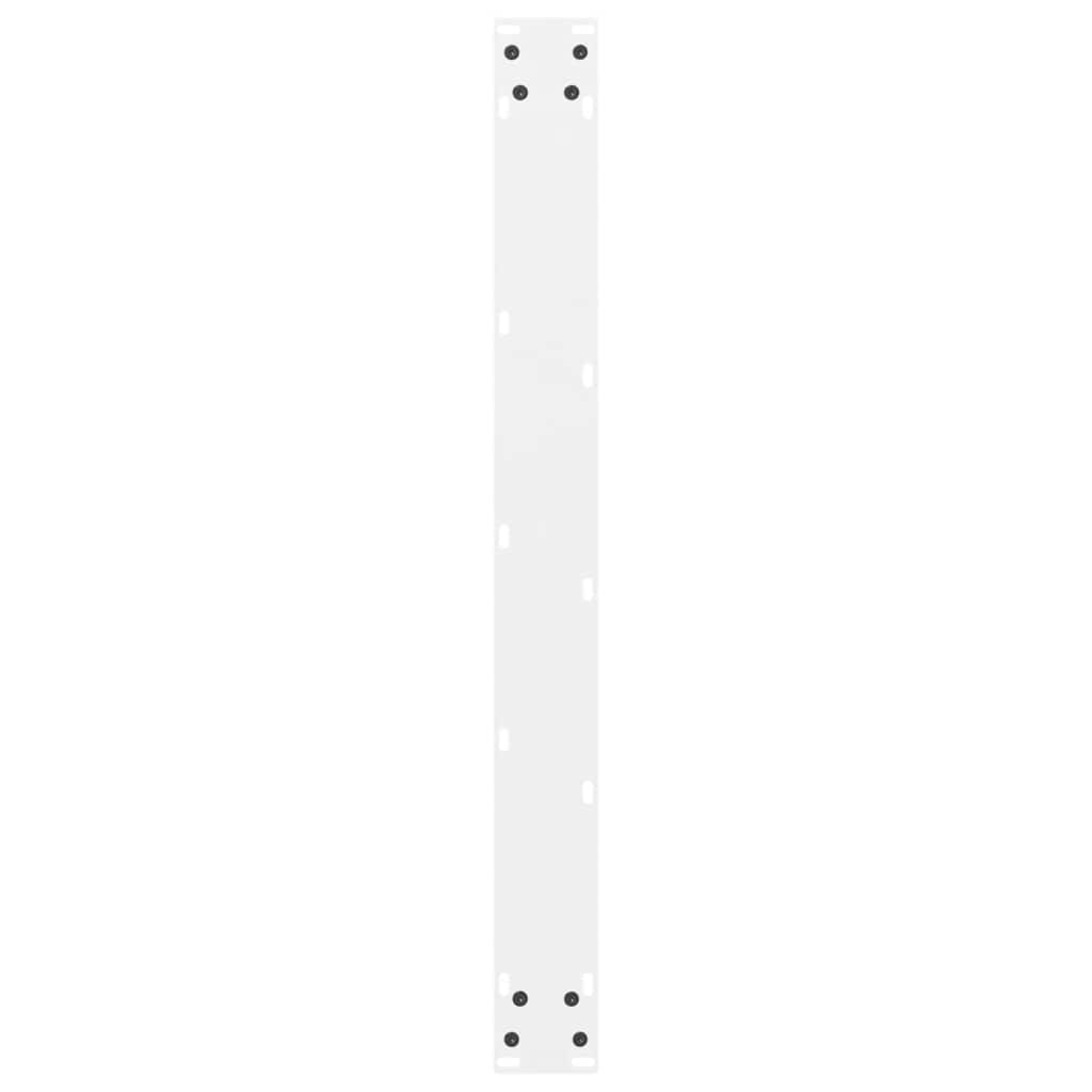 2 db fehér étkezőasztal láb 70 x (72-73) cm acél