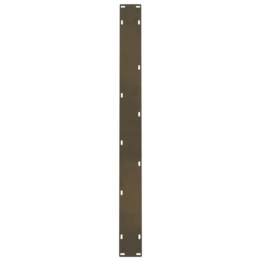 2 db natúr acél étkezőasztal láb 90 x (72-73) cm acél
